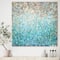 Designart - Blocked Abstract - Nautical & Coastal Gallery-wrapped Canvas